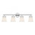 Savoy House Kaden 8-1627-4-11 34 Inch 4 Light Polished Chrome Bathroom Vanity Light Damp Rated