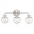 Savoy House Mason 8-4300-3-SN 22 Inch 3 Light Satin Nickel Bathroom Vanity Light Damp Rated