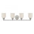 Savoy House Melrose 8-6836-4-SN 33 Inch 4 Light Satin Nickel Bathroom Vanity Light Damp Rated