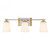Savoy House Darby 8-6901-3-322 25 Inch 3 Light Warm Brass Bathroom Vanity Light Damp Rated