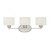 Savoy House Kane 8-890-3-SN 24 Inch 3 Light Satin Nickel Bathroom Vanity Light Damp Rated