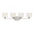 Savoy House Kane 8-890-4-SN 33 Inch 4 Light Satin Nickel Bathroom Vanity Light Damp Rated