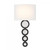 Savoy House Marseille 9-1032-1-89 9 Inch 1 Light Matte Black Sconce Damp Rated