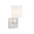 Savoy House Waverly 9-1200-1-SN 5 Inch 1 Light Satin Nickel Sconce Damp Rated