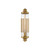 Savoy House Pike 9-16000-1-322 4 Inch 1 Light Warm Brass Sconce Damp Rated