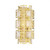 Savoy House Portia 9-2030-2-260 8 Inch 2 Light True Gold Sconce Damp Rated