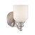 Savoy House Melrose 9-6836-1-SN 5 Inch 1 Light Satin Nickel Sconce Damp Rated