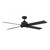 Meridian M2011MBKRV 56 Inch LED Matte Black Ceiling Fan Damp Rated