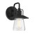 Meridian 1-Light Outdoor Wall Lantern M50022BK 7 Inch 1 Light Matte Black Outdoor Wall Sconce Light Wet Rated