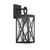 Meridian 1-Light Outdoor Wall Lantern M50027BK 5 Inch 1 Light Black Outdoor Wall Sconce Light Wet Rated
