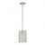 Meridian 1-Light Mini Pendant M70017CH 6 Inch 1 Light Chrome Mini Pendant Light – Kitchen Island Lighting Dry Rated