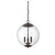 Meridian 3-Light Pendant M70060ORB 13 Inch 3 Light Oil Rubbed Bronze Pendant Dry Rated