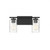 Meridian 2-Light Bathroom Vanity Light M80037MBK 15 Inch 2 Light Matte Black Bathroom Vanity Light Damp Rated
