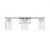 Meridian 3-Light Bathroom Vanity Light M80038CH 24 Inch 3 Light Chrome Bathroom Vanity Light Damp Rated