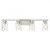 Meridian 4-Light Bathroom Vanity Light M80039BN 32 Inch 4 Light Brushed Nickel Bathroom Vanity Light Damp Rated