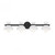Meridian 4-Light Bathroom Vanity Light M80076MBK 33 Inch 4 Light Matte Black Bathroom Vanity Light Damp Rated
