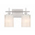 Meridian 2-Light Bathroom Vanity Light M80083BN 14 Inch 2 Light Brushed Nickel Bathroom Vanity Light Damp Rated
