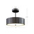 Kensington 12-in Vintage Brass LED Semi Flush Mount