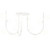 Studio M CONTOUR MTO SM24963WT Chandelier - White
