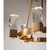27 Inch Suspension Chandelier – Polished Gold