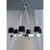 38 Inch Suspension Chandelier – Plated Silver