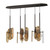 14 Inch Multi-Light Pendant – Brushed Bronze