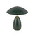 Poppy 9-in Pine Green LED Table Lamp