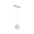 Faria 3-in White 4000K Trilo Track Pendant