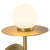 Elixir 16-in Brushed Gold LED Wall Sconce