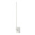 Pandora 25-in White LED Wall Sconce
