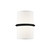 Pondi 9-in Black LED Wall Sconce