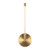 Motif 14-in Brushed Gold LED Wall Sconce