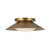 Cleo 9-in Brushed Gold/Opal Glass LED Wall Sconce