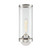 Revolve Ii Clear Glass/Polished Nickel 1 Light Wall/Vanity