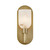 Lucian 9-in Vintage Brass/Alabaster 1 Light Wall/Vanity