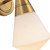 Willard 6-in Vintage Brass/Opal Matte Glass 1 Light Wall/Vanity