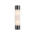 Willard 18-in Urban Bronze/Opal Matte Glass 2 Lights Wall/Vanity