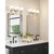 Alba 24-in Aged Brass/Opal Glass 3 Lights Wall Vanity
