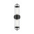 Lancaster 5-in Matte Black 2 Lights Wall/Vanity