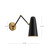 Daniel 24-in Aged Gold/Matte Black 1 Light Wall/Vanity