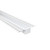 Nora NATL2-C29W 4’ Trimless Channel for COB LED Tape Light, White Finish