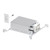 Nora NHIOICDCP-48LE4/EM2 4 inch Iolite LED Dedicated Chicago Plenum New Construction Housing w/ EM Driver, 12W, 120V-277V input; Triac / ELV / 0-10V dimming