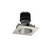 Nora NIO-4SNDC30XHW/HL 4 inch Iolite LED Square Reflector with Round Aperture, 1500lm/2000lm/2500lm (varies by housing), 3000K, Haze Reflector / White Flange