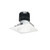 Nora NIO-4SNDC50XMPW/HL 4 inch Iolite LED Square Reflector with Round Aperture, 1500lm/2000lm/2500lm (varies by housing), 5000K, Matte Powder White Reflector / Matte Powder White Flange