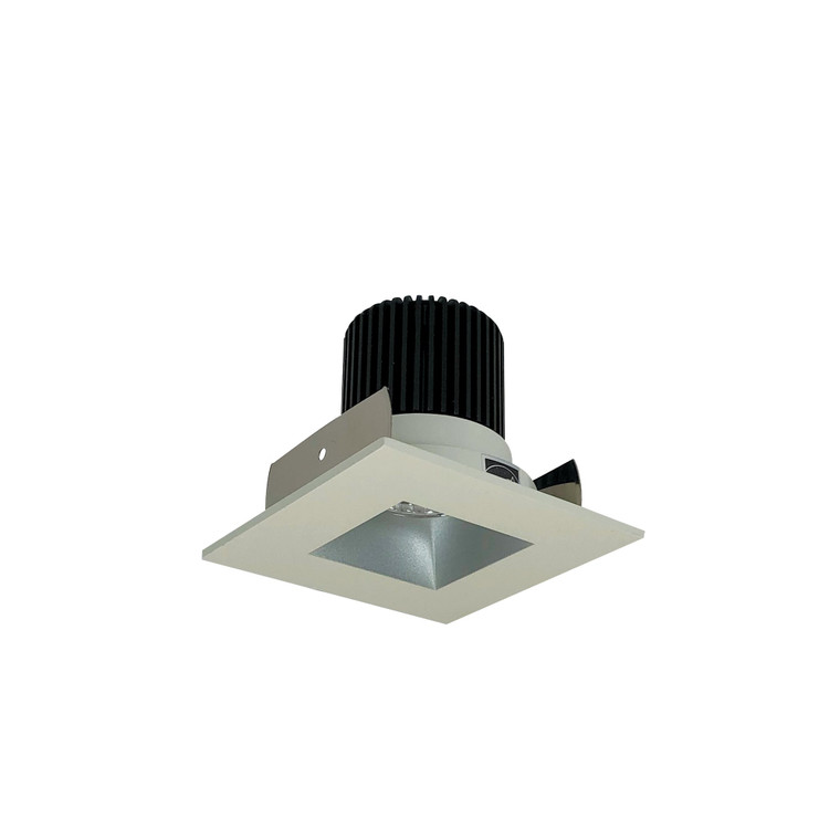 Nora NIOB-2SNDSQ35XHW/10 2 inch Iolite LED Square Reflector with Square Aperture, 1000lm / 14W, 3500K, Haze Reflector / White Flange