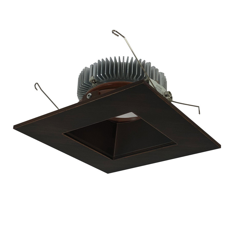 Nora NLCB2-65615CDBZBZ 6 inch Cobalt Dedicated High Lumen Square/Square, 1500lm, Comfort Dim, Bronze Reflector / Bronze Flange