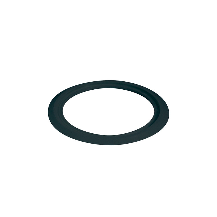 Nora NLCBC-4OR-B Round Oversize Ring for 4 inch Cobalt Retrofits, Black Finish