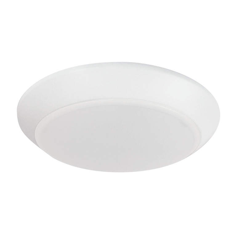 Nora NLOPAC-R8T2440W 8 inch AC Opal LED Surface Mount, 2150lm / 30W, 4000K, White finish