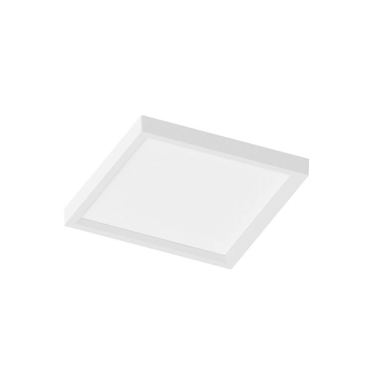 Nora NLOS-S62L50WW 7 inch SURF Square LED Surface Mount with Dedicated CCT, 1150lm / 14W, 5000K, Matte Powder White Finish