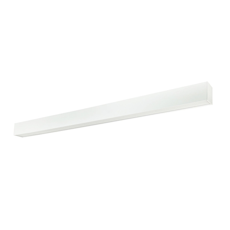Nora NLUD-4334W 4 ft L-Line LED Indirect/Direct Linear, 6152lm / Selectable CCT, White Finish